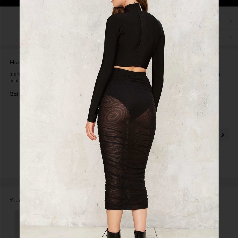 💜6️⃣ Icaria midi skirt - Picture 3 of 4